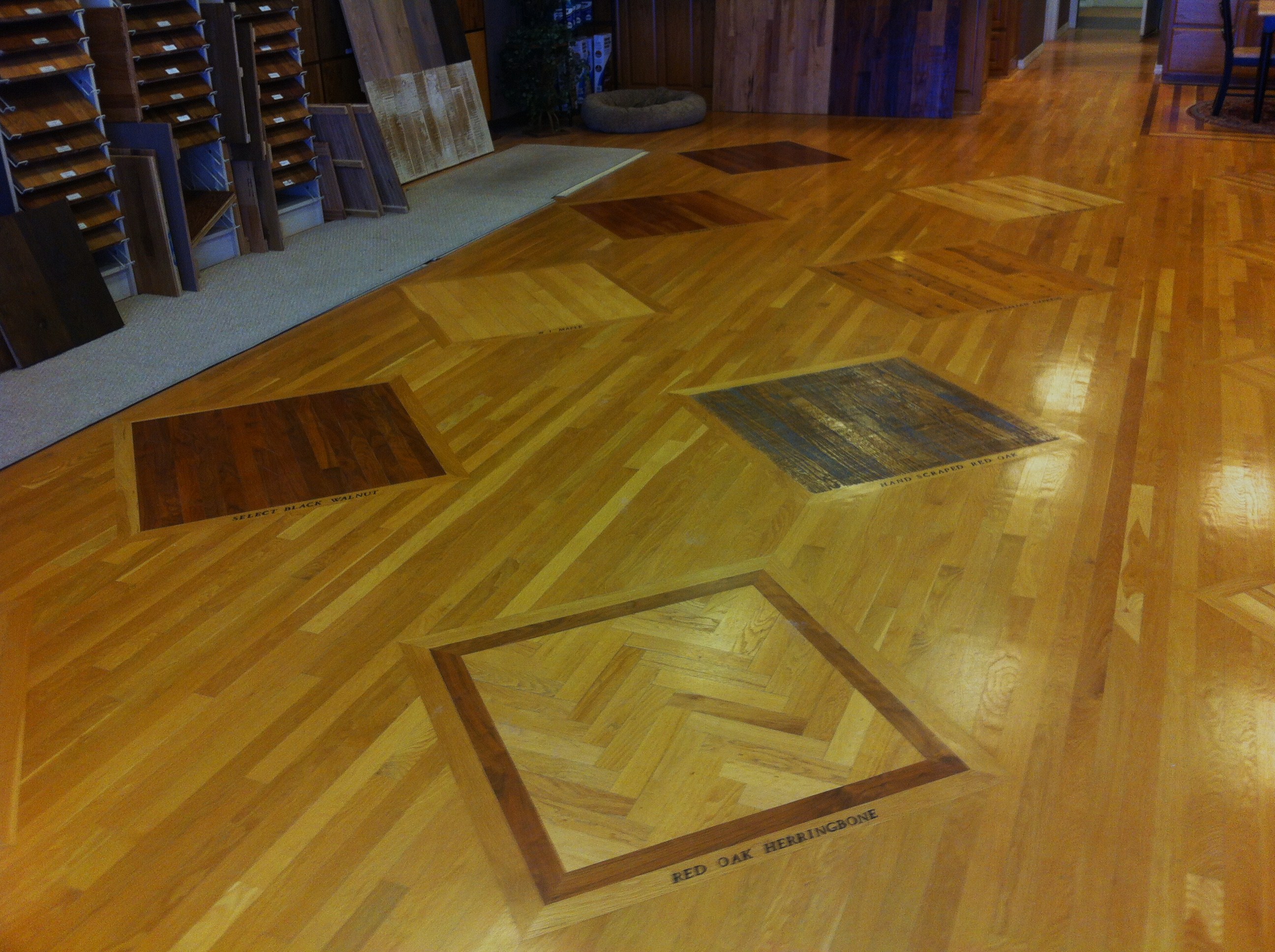Wood Inlay | The Wood Floor Gallery, Inc. Showroom